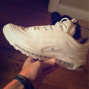 Nike Air max 97’s triple white